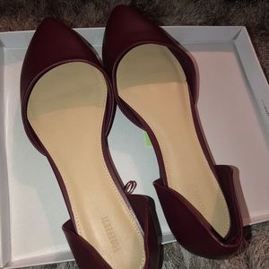 Maroon flats